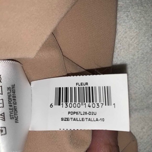 BCBG-MaxAzria Fleur Drop Waist Dress Size 10 - Picture 6 of 8